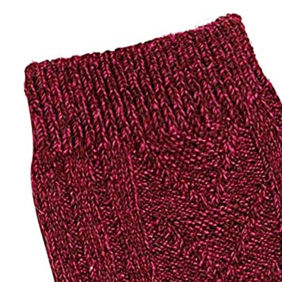 Wool Boot Socks Luxury Ultra Soft Cabin Boot Socks 5 Pair - Picture 3 of 8